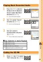 Preview for 99 page of Sanyo W32SA Basic Manual