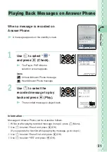 Preview for 33 page of Sanyo w41sa Basic Manual