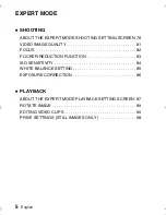 Preview for 8 page of Sanyo Xacti VPC-C1 Instruction Manual