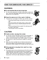 Preview for 12 page of Sanyo Xacti VPC-C1 Instruction Manual