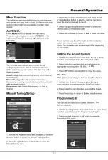 Preview for 12 page of Sanyo XT-43S7300F Owner'S Manual