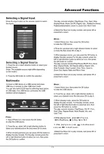 Preview for 15 page of Sanyo XT-43S7300F Owner'S Manual