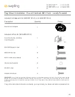 Preview for 45 page of Sapling SAL Series Installation Manual