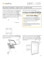 Preview for 73 page of Sapling SAL Series Installation Manual