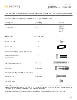 Preview for 95 page of Sapling SAL Series Installation Manual