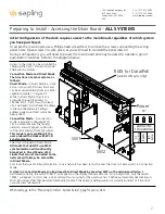 Preview for 7 page of Sapling SLD Premium Series Installation Manual