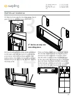 Preview for 21 page of Sapling SLD Premium Series Installation Manual