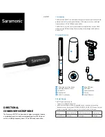 Saramonic SR-TM1 User Manual preview