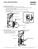 Preview for 19 page of Sargent P2 PASSPORT 1000 Installation Instructions Manual