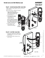 Preview for 12 page of Sargent Profile Series v.S2 Installation Instructions Manual