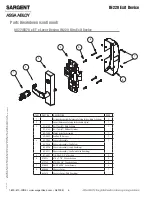 Preview for 6 page of Sargent Sargent IN220 Installation Instructions Manual