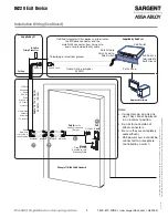 Preview for 9 page of Sargent Sargent IN220 Installation Instructions Manual