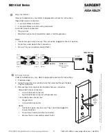 Preview for 11 page of Sargent Sargent IN220 Installation Instructions Manual