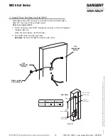 Preview for 13 page of Sargent Sargent IN220 Installation Instructions Manual