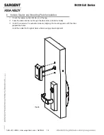 Preview for 18 page of Sargent Sargent IN220 Installation Instructions Manual