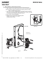 Preview for 26 page of Sargent Sargent IN220 Installation Instructions Manual