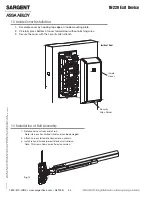 Preview for 34 page of Sargent Sargent IN220 Installation Instructions Manual