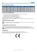 Preview for 15 page of saro LISETTE 100 Operating Instructions Manual