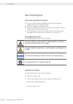 Preview for 4 page of Sartorius PMA.Power Series Operating Instructions Manual