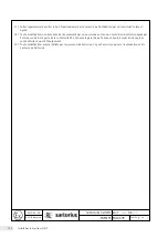 Preview for 120 page of Sartorius PMA.Vision VIS1Y Installation Instructions Manual