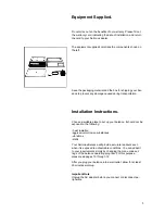 Preview for 5 page of Sartorius U 4100 Instruction Manual