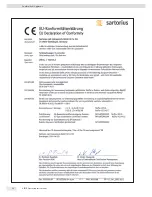 Preview for 58 page of Sartorius VIS1X Operating Instruction