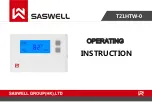 Preview for 1 page of Saswell T21HTW-0 Operating Instruction