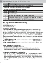 Preview for 18 page of SATA jet 100 B F RP Operating Instructions Manual