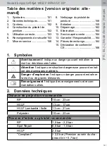 Preview for 151 page of SATA jet 100 B F RP Operating Instructions Manual