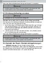 Preview for 14 page of SATA jet 1000 B Operating Instructions Manual