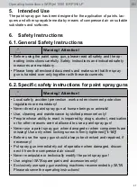 Preview for 97 page of SATA jet 1000 B Operating Instructions Manual