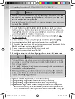 Preview for 40 page of SATA SATAjet 1000 Series Operating Instructions Manual