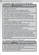 Preview for 38 page of SATA SATAjet 4600 B Operating Instructions Manual