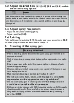 Preview for 41 page of SATA SATAjet 4600 B Operating Instructions Manual