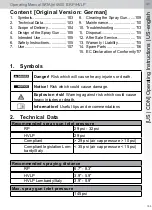 Preview for 103 page of SATA SATAjet 4600 B Operating Instructions Manual