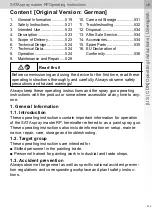 Preview for 500 page of SATA spray master RP Operating Instructions Manual