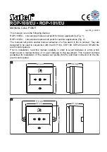 Satel ROP-101/EU Manual preview