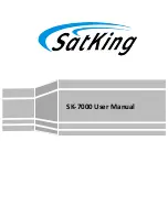 SatKing SK-7000 User Manual preview