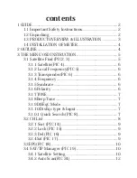 Preview for 3 page of Satlink WS 6951 User Manual