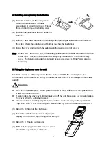 Preview for 8 page of SATO KEIRYOKI Jumbo SK-1120 Instruction Manual