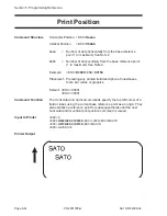 Preview for 130 page of SATO M-8400RVe Series Operator And Technical Reference Manual