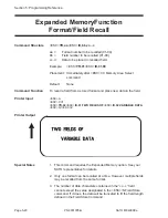 Preview for 156 page of SATO M-8400RVe Series Operator And Technical Reference Manual