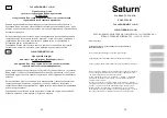 Preview for 15 page of Saturn ST-CC0213 Manual