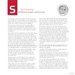 Preview for 20 page of Sauber Steam and Vacuum SV-100 Manual