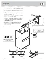 Preview for 20 page of Sauder Office Port 408293 Manual