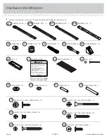 Preview for 4 page of Sauder Trestle 416955 Manual