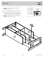 Preview for 14 page of Sauder Trestle 416955 Manual