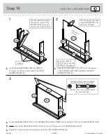 Preview for 18 page of Sauder Trestle 416955 Manual