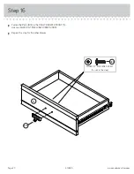 Preview for 20 page of Sauder Trestle 416955 Manual