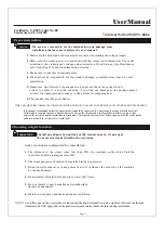 Preview for 3 page of Saunacore Xtreme Steam Tech Steamcore Spa II User Manual